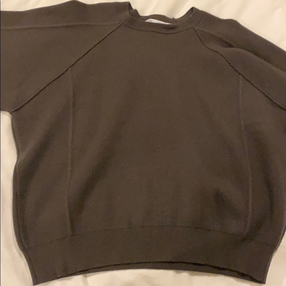 Zara Oversized Grey Sweater